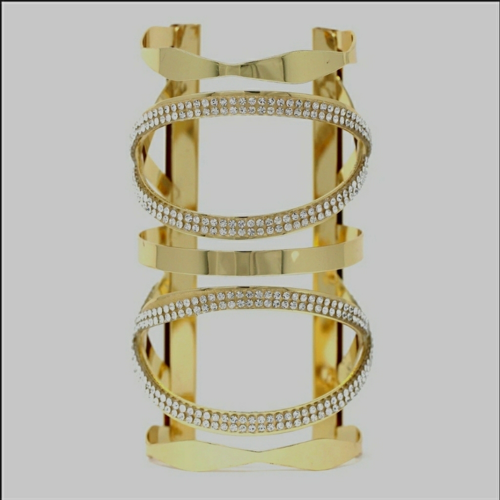 Studded cuff bracelet